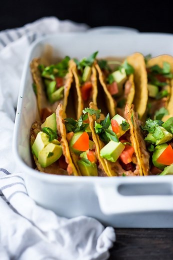 Quick and Easy Baked Vegetarian Tacos