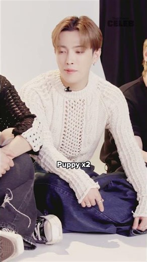 You like the puppy." Mingi's freestyle rapping😍 ATEEZ Puppy Interview out now!