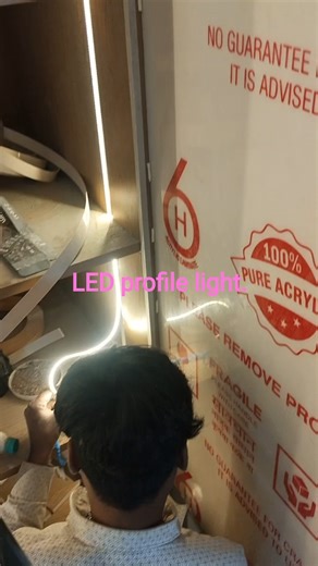 LED profile ligh install ⚡👷👍
