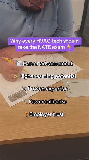 The NATE exam isn’t just a test — it’s the path to becoming a trusted HVAC pro.