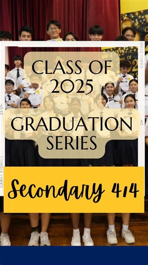 Outram Secondary School | In our Graduation Series, we are featuring Secondary 4/4! 🌟 This reflection, shared by class representatives Sonya Koh, captures the... | Instagram