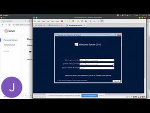Vídeo Tutorial de Instalación de Windows Server 2016 en VMWARE