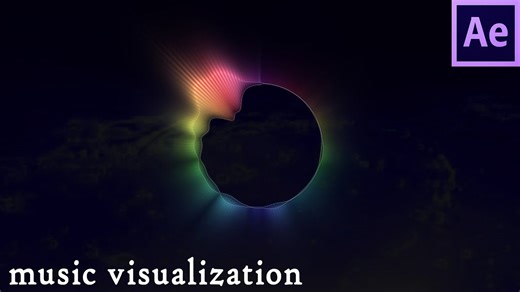 Create simple music visualization with After Effects - 130