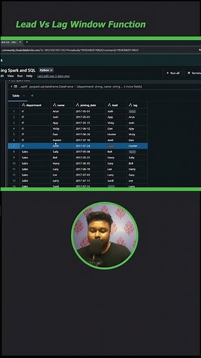 SQL lead vs lag window function #sqlqueryinterviewquestionsandanswers #sqlfunctions