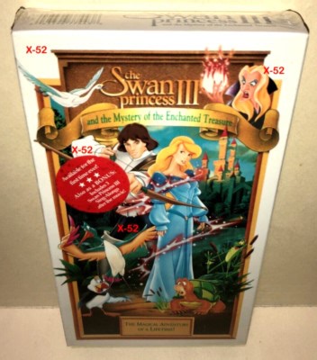 Swan Princess III animated movie vintage VHS video cassette tape Watermarks | eBay