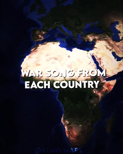Part 11 | Finally it's my country | War song from each country | #1millionviews #mapping #map #viral #fyp