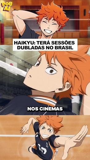 Haikyu chegará aos cinemas dublado e legendado! #haikyuu #haikyu #crunchyroll #anime #tohoanimation #animes #lançamentos #2024