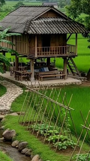 Beautiful Traditional Village House Design In Indonesia