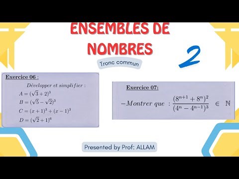 نمودج لتمارين مأخوذة من الفروض ---Devoirs Corrigés Maths N°2 S1 Tronc commun
