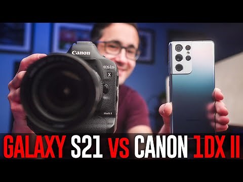 Galaxy S21 ULTRA vs. $6000 PRO DSLR Camera: Will the 108 megapixel sensor win?