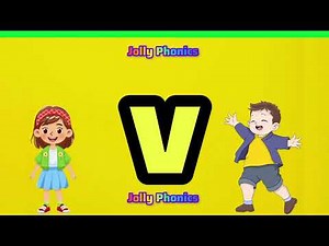Jolly Phonics Letter Sound Group 5 | Jolly Phonics sounds of alphabet | Jolly Phonics A to Z