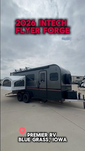 2026 InTech flyer forge - Biggest toy hauler travel trailer in the flyer lineup!