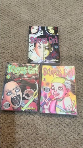 Octopus Girl Complete Set (Toru Yamazaki, Dark Horse, 2006) #manga #horrormanga