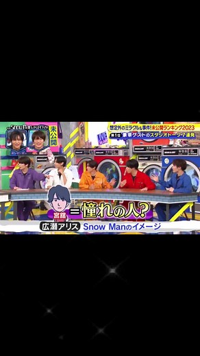 SnowManと舘様の楽しいパーティータイム