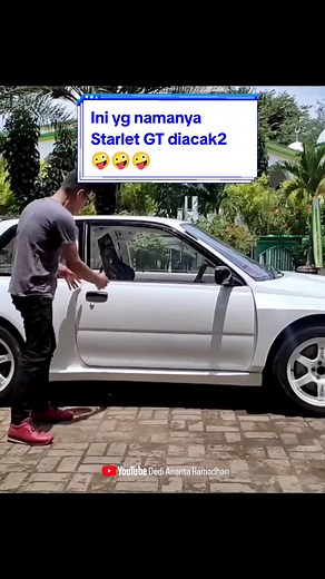 Modifikasi Gokil Toyota Starlet GT Turbo 1991