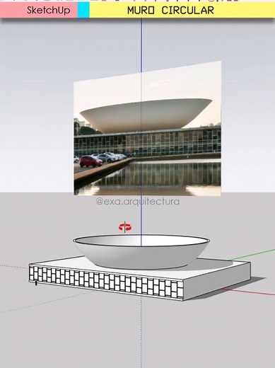 Diseña un Muro Circular en SketchUp: Aprende Fácil