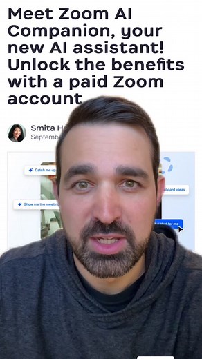Check out what the new @Zoom #AI companion can do
