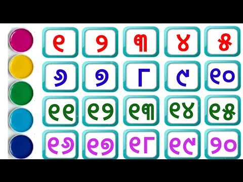 1-100 odia number. Odia number counting 1-100.ek dui. Odia sankhya ganana.