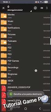 Tutorial de Como colocar seu jogo de PSP no emulador PPSSPP no seu Android em 2026