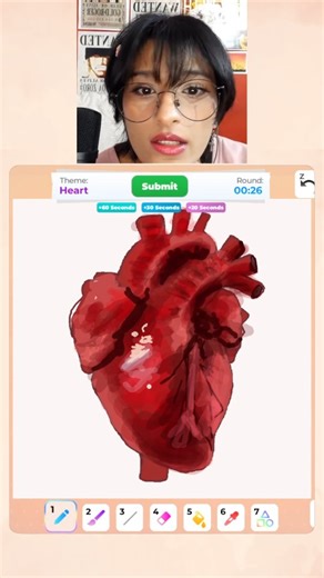 Heart drawing tutorial in ROBLOX Speed Draw #robloxart #heart #drawingtutorial #digitalart #roblox | Kumud Sundriyal