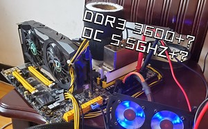 DDR3也能有D4频率！奔腾也要超高频！【extreme overclocking】
