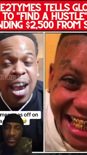 #finesse2tymes back at it he crashing out again this time on Glorilla sister brorilla/Scareface