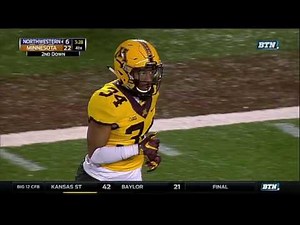 It's Dangerous on the Sidelines - Northwestern vs. Minnesota