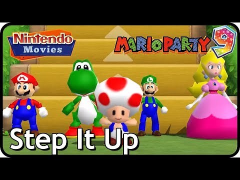 Mario Party 9 - Step It Up (awesome Mario Party 1 character mod!)