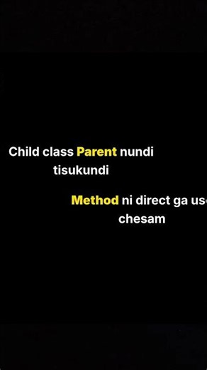Python lo Inheritance ante ento thelusa? #coding #python