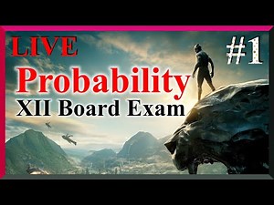 Class 12 Maths Probability Important Concepts