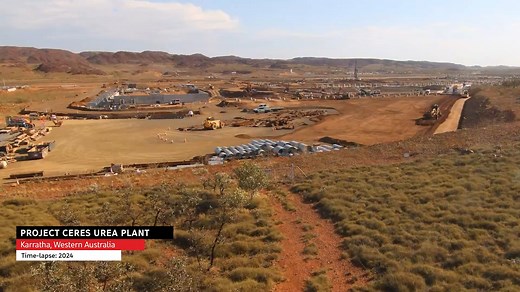 🇦🇺🏗 Delivering a landmark in #Australia! From the first cut steel in Chennai, to surpassing one million work hours on project and the commissioning of an on-site concrete batching plant, #Perdaman’s Project Ceres made 2024 a year to remember! Watch our 2024 year in progress below! 👇 Together with our australian subsidiary Clough, we are delivering the engineering, procurement, construction, pre-commissioning and commissioning for Perdaman Project Ceres Urea Plant. Read more about the project