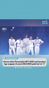 Gilakkk ganteng ganteng banget hari ini, apalagi pakek outfit putih-putih kayak gitu🫠 Selain lagu 'poppop', NCT WISH juga bawakan lagu 'Steady' dan 'CHOO CHOO' di ASEA 2025 pada hari ini 🍳 #NCT #NCTWISH #RIKU #SION #JAEHEE #YUSHI #RYO #SAKUYA | NCT Indonesia