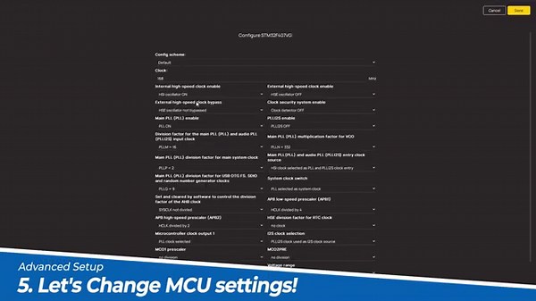 Configure Advanced Setup - Guided Tour | NECTO Studio v7