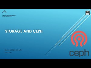 Storage and Ceph - Bare metal and Kubernetes cluster