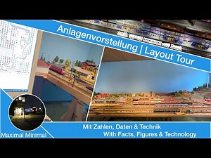 Layout Tour - My complete model railway: Numbers, data & technology explained 💡🚂
