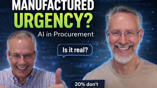 AI in Procurement: Real Urgency or Just Noise?