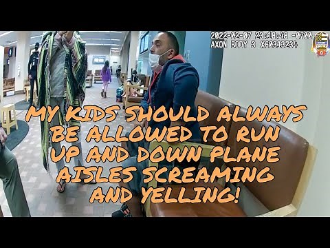 Police Kick Couple Off Flight for Out of Control Kids