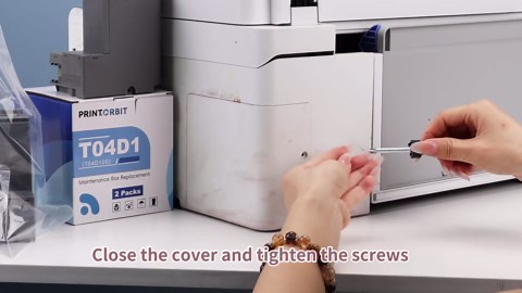 T04D1 Maintenance Box Compatibe for ET-15000 ET-3750 ET-3760 ET-3850 ET-4750 ET-4760 ET-4850 ET-3700 XP-5100 ET-2860 ET-3710 Printers,T04D100 Ink Maintenance Box EWMB2 2 Pack