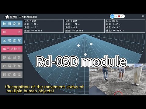 Introducing the cutting-edge 24G radar module Rd-03D!