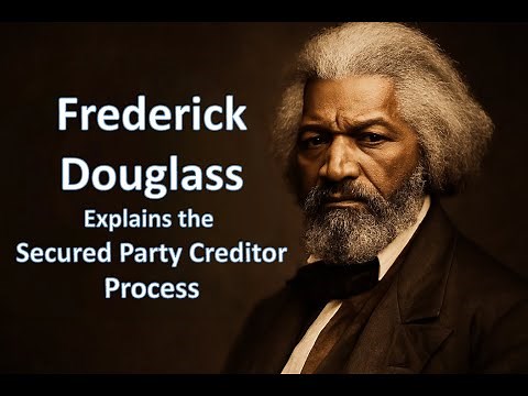 Frederick Douglass Explains the Secured Party Creditor Process