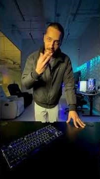 منشن صاحبك الي يحتاج كيبورد 😏 Devo Gaming Keyboard - ST80 Black لوحة مفاتيح ميكانيكية مدمجة بتصميم