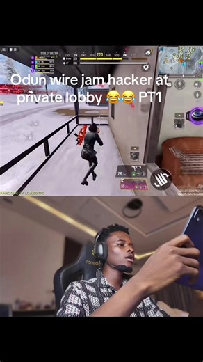 Odun Wire Jam Hacker at Private Lobby in COD Mobile