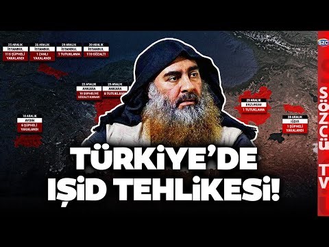 Baghdadi's Relatives Have Settled in Kırşehir! Here's a City-by-City Map of Operations Against ISIS!