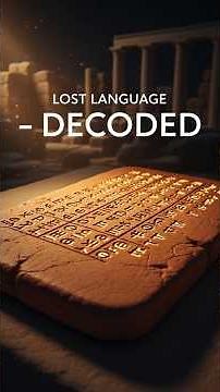 The Lost Language Decoded in the 20th Century — The Mystery of Linear B