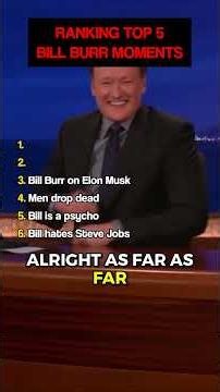 ranking top 5 bill burr moments