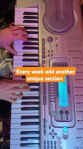 #keyboard lesson from a beginner. #piano #pianolessons #shortvideo #music #jazz #shorts #rock