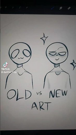 old VS new art #art #originacharacter #digitalpainting #oc #digitalart #digitaldrawing #artist #fypシ