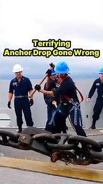 Terrifying Anchor Drop Gone Wrong