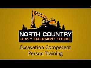 OSHA Excavation Competent Person Training