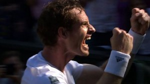 The moment Murray won Wimbledon
